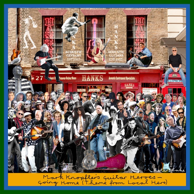 Mark Knopfler & Mark Knopfler&#039;s Guitar Heroes Going Home (Theme From Local Hero) cover artwork