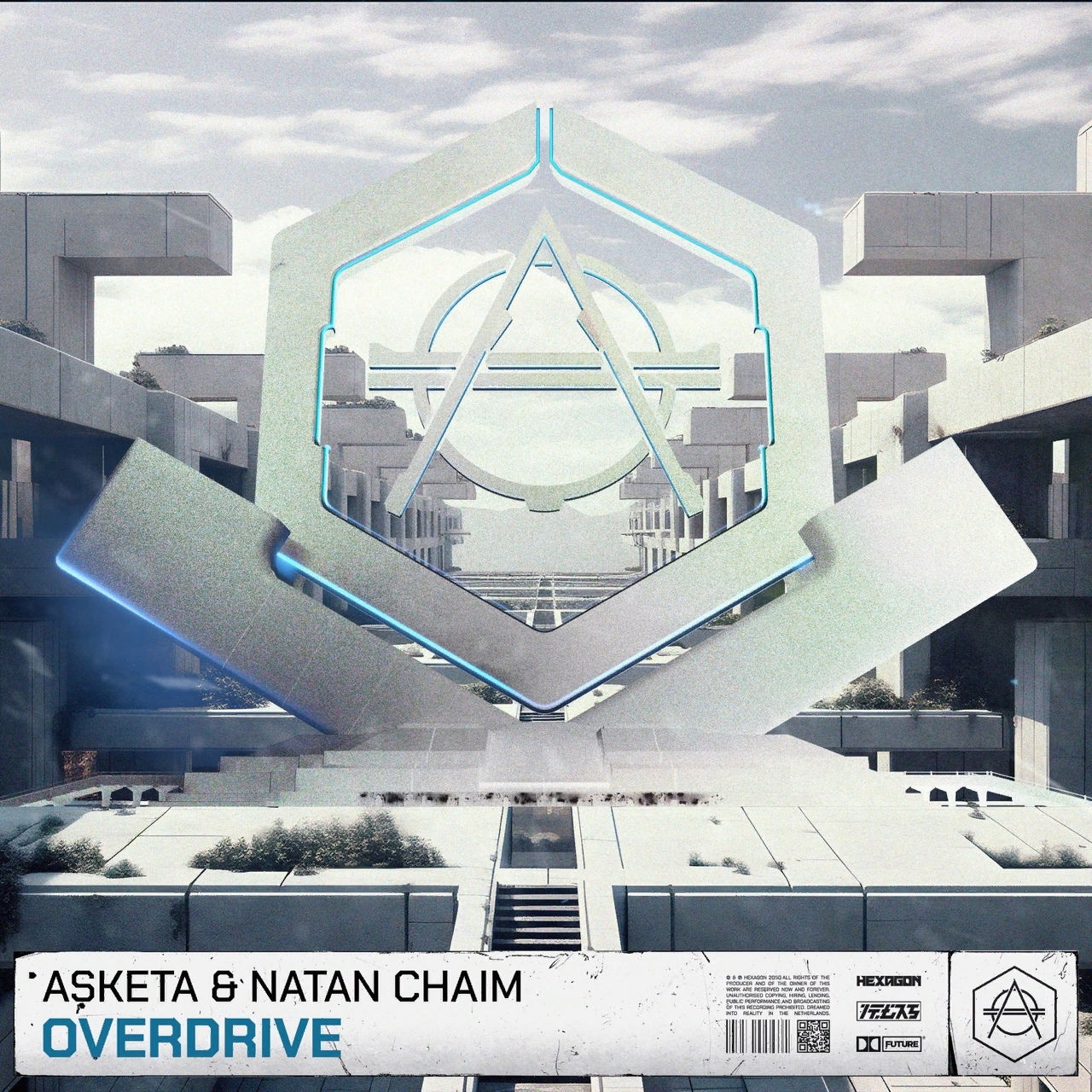 Asketa &amp; Natan Chaim — Overdrive cover artwork