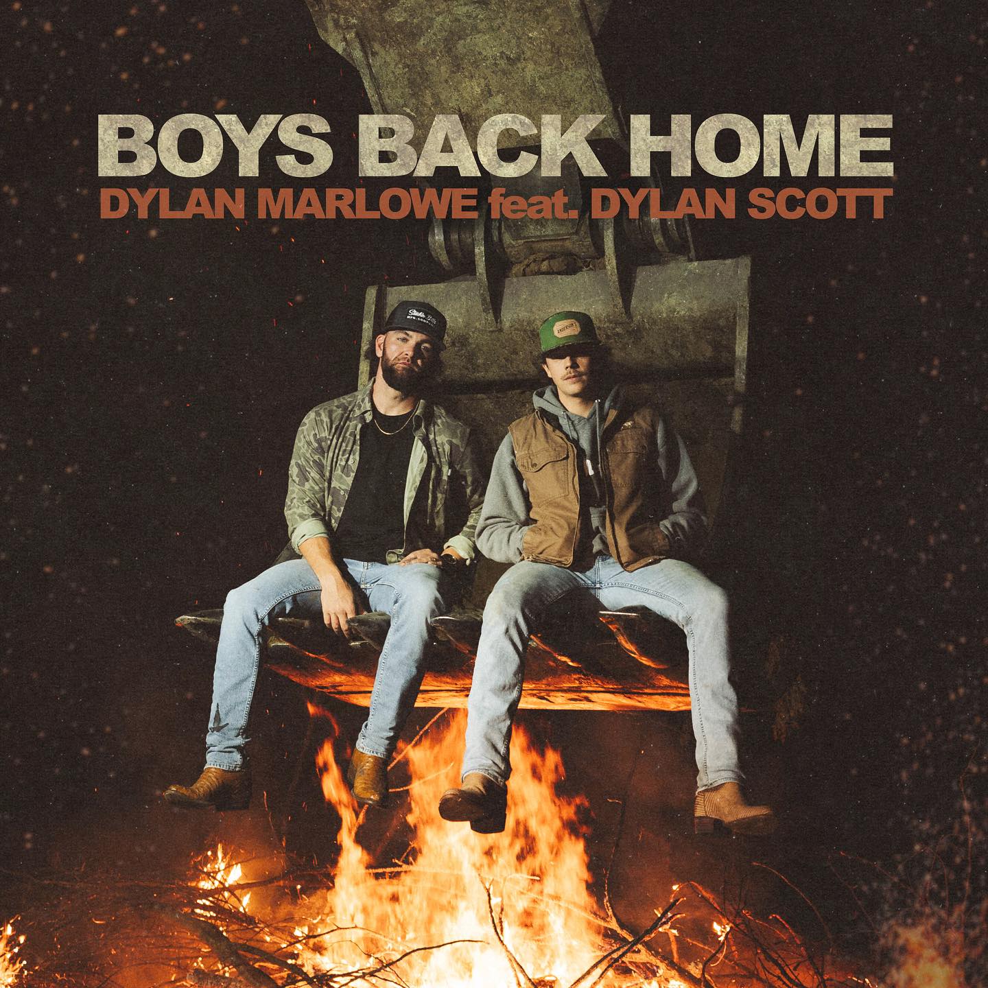 Dylan Marlowe featuring Dylan Scott — Boys Back Home cover artwork