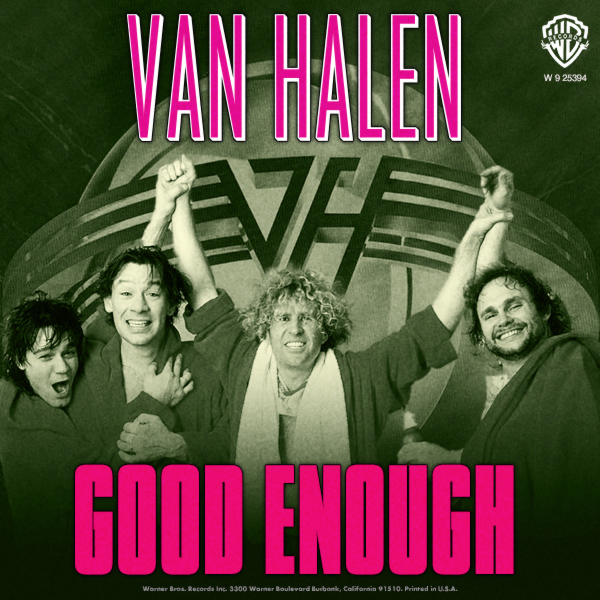 Van Halen Good Enough cover artwork