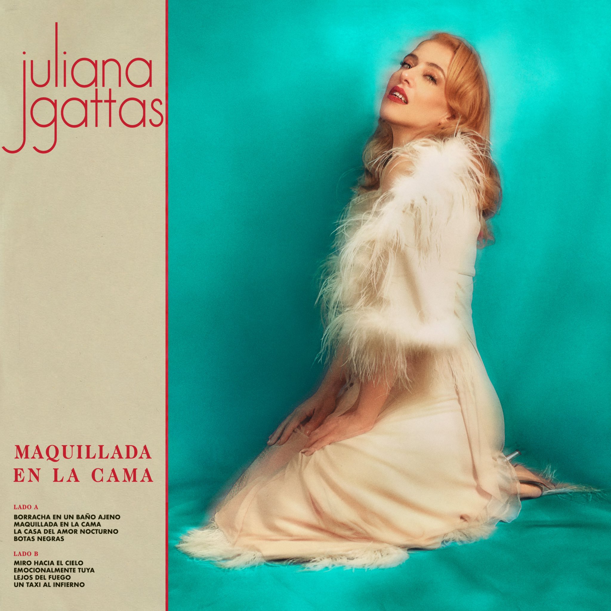 Juliana Gattas Maquillada en la cama cover artwork