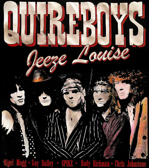The Quireboys — Jeeze Louise cover artwork