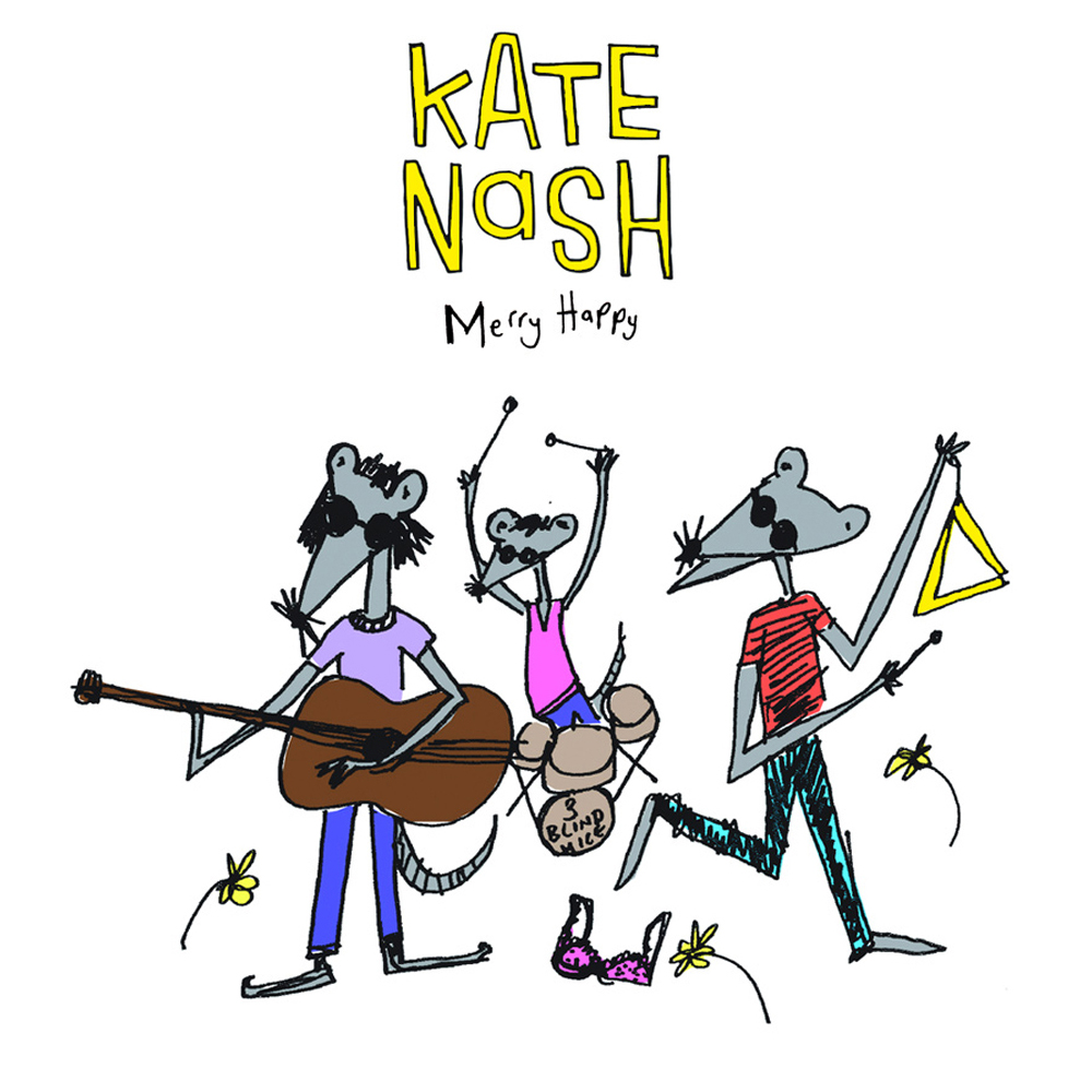 Kate Nash — Merry Happy cover artwork