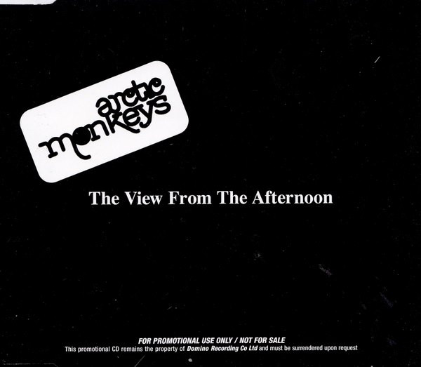 Arctic Monkeys The View From The Afternoon cover artwork