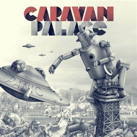 Caravan Palace Panic cover artwork