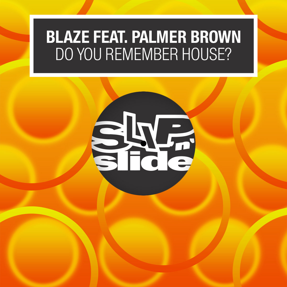 Blaze featuring Palmer Brown — Do You Remember House? cover artwork