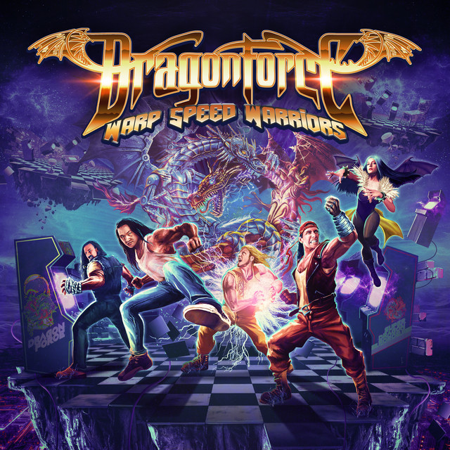 DragonForce Warp Speed Warriors cover artwork