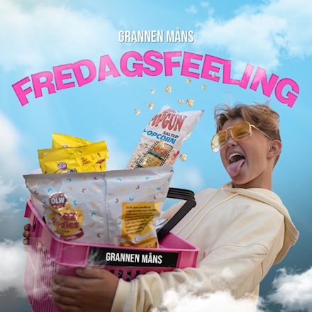 Grannen Måns Fredagsfeeling cover artwork