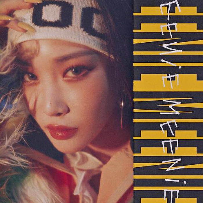 CHUNG HA featuring Hongjoong (ATEEZ) — EENIE MEENIE cover artwork