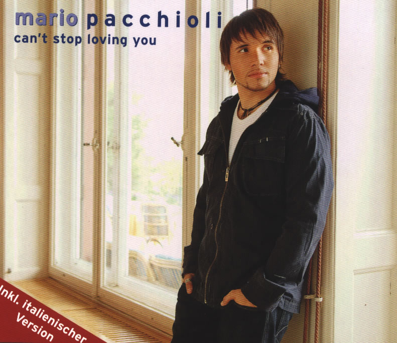 Mario Pacchioli — Can&#039;t Stop Loving You cover artwork