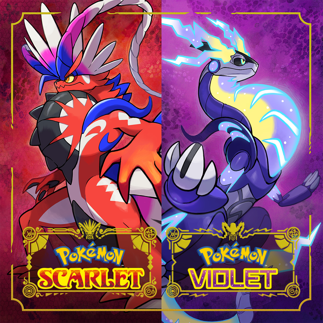 Toby Fox & Minako Adachi Pokémon Scarlet &amp; Violet Soundtrack cover artwork