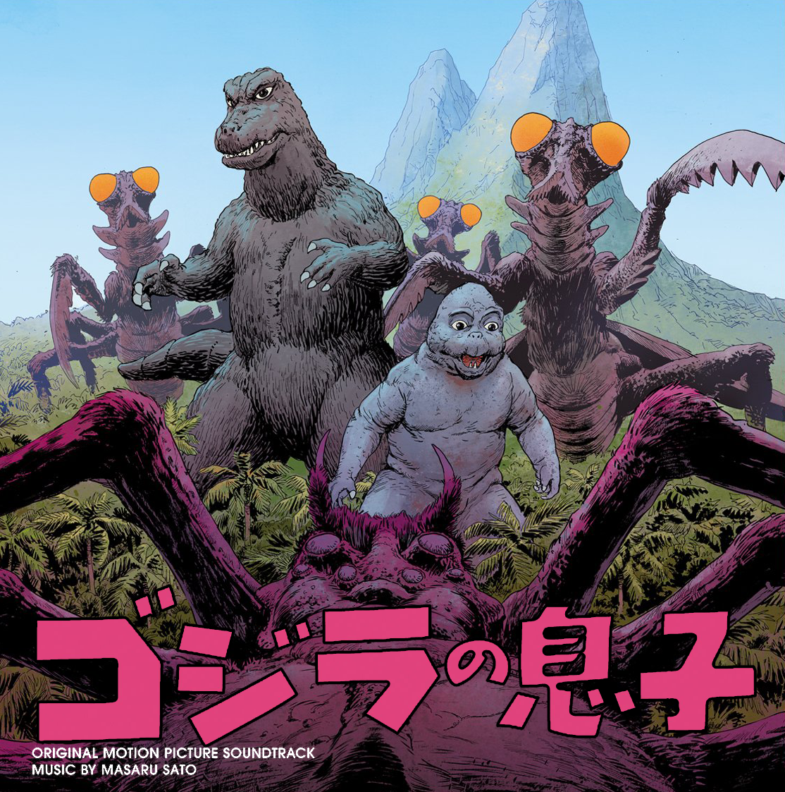 Masaru Sato — Son of Godzilla Original Soundtrack cover artwork