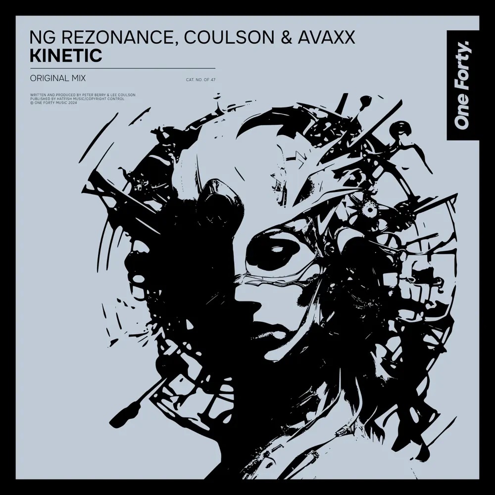NG Rezonance, Coulson, & Avaxx — Kinetic cover artwork