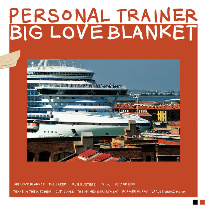 Personal Trainer Big Love Blanket cover artwork