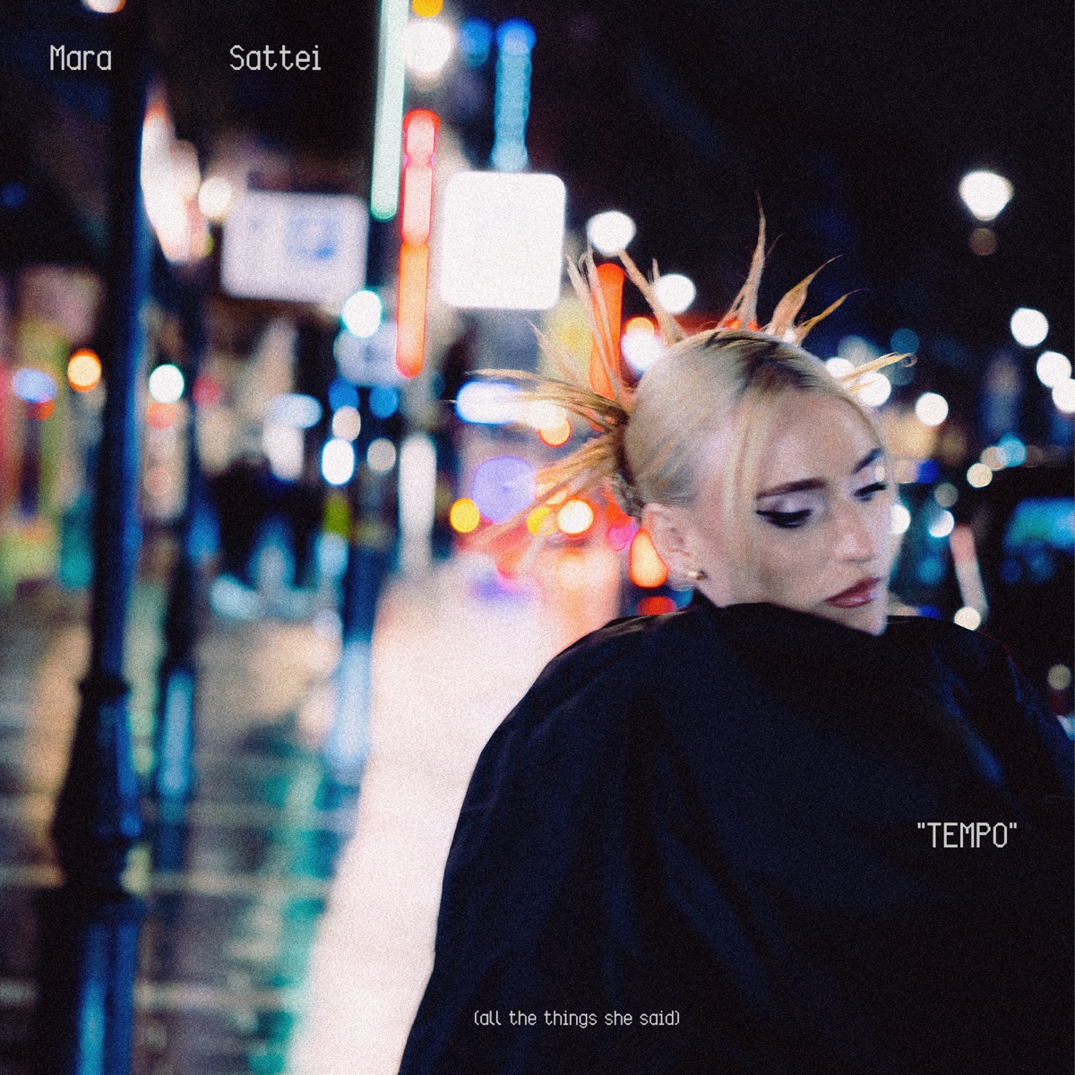 Mara Sattei — TEMPO (all the things she said) cover artwork