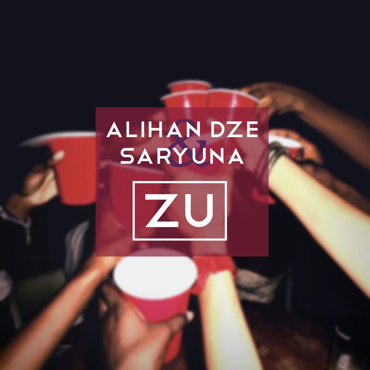 Alihan Dze featuring Saryuna — Zu cover artwork