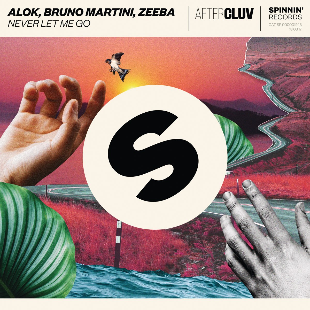 Alok, Bruno Martini, & Zeeba Never Let Me Go cover artwork