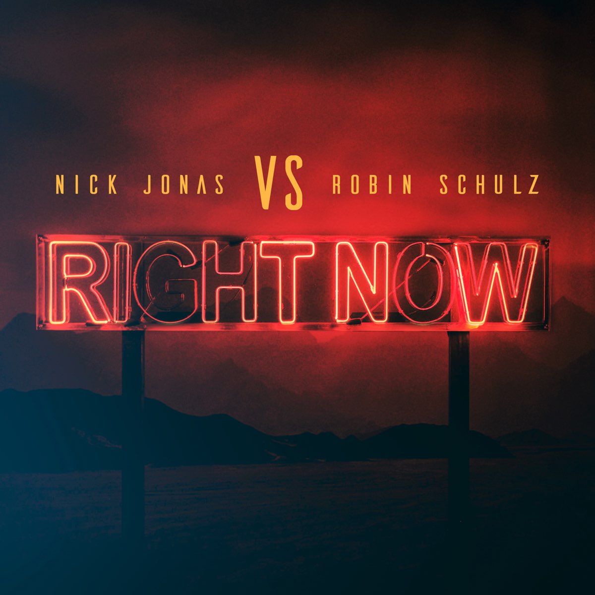 Nick Jonas & Robin Schulz Right Now cover artwork