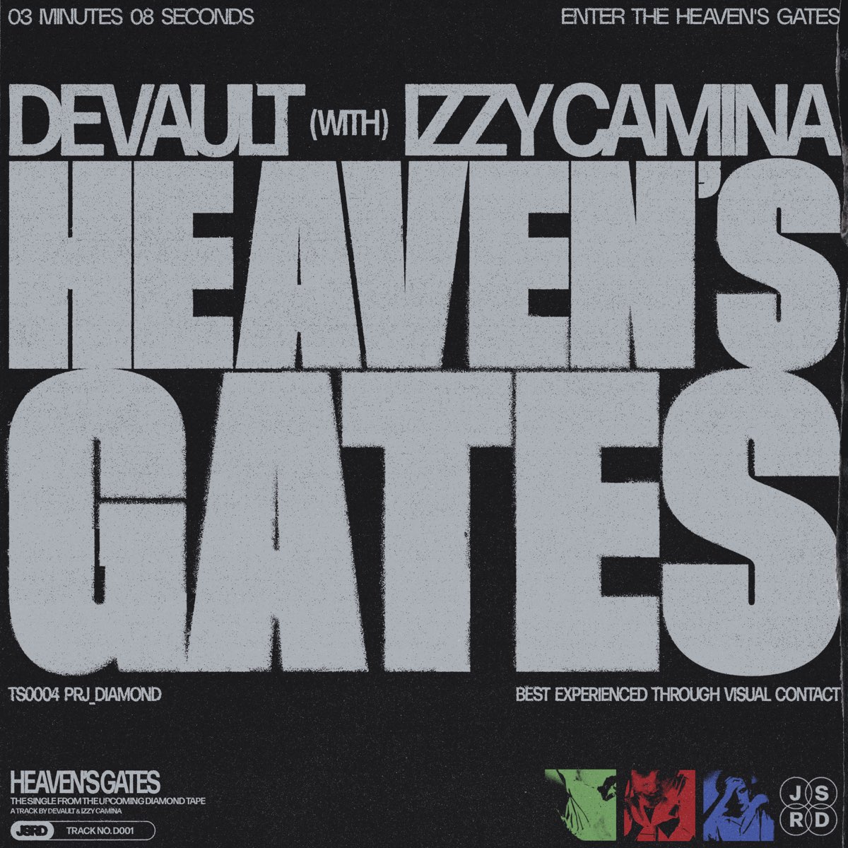 Devault featuring Izzy Camina — HEAVEN&#039;S GATES cover artwork