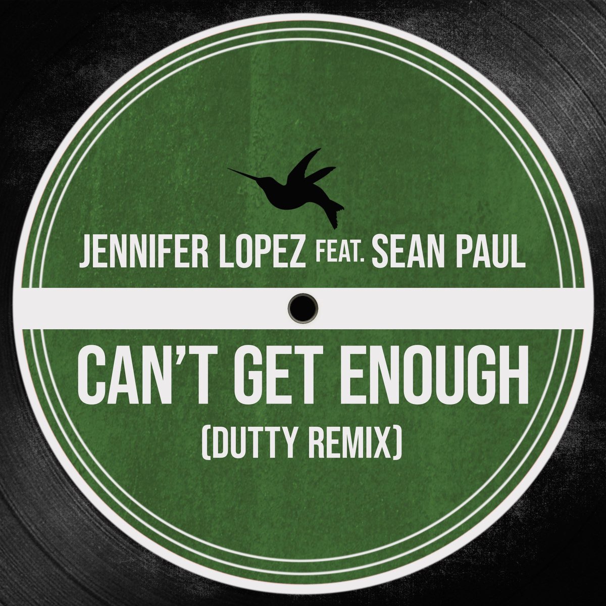 Jennifer Lopez featuring Sean Paul — Can&#039;t Get Enough (Dutty Remix) cover artwork