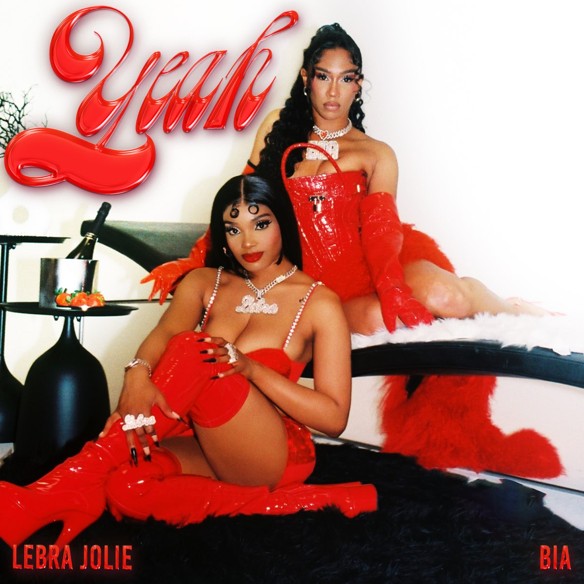 Lebra Jolie & BIA — Yeah cover artwork