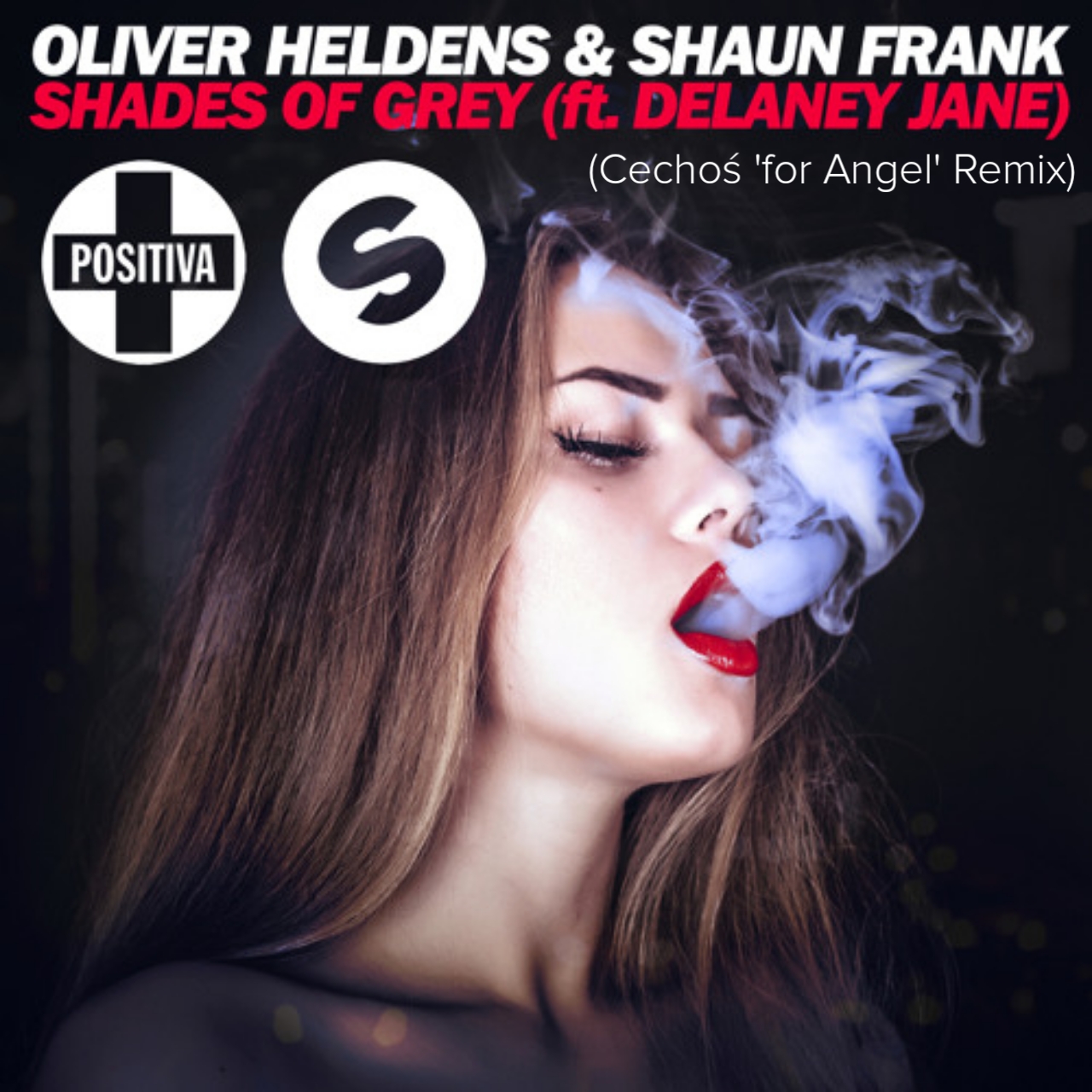 Oliver Heldens & Shaun Frank featuring Delaney Jane — Shades Of Grey (Cechoś &#039;for Angel&#039; Remix) cover artwork