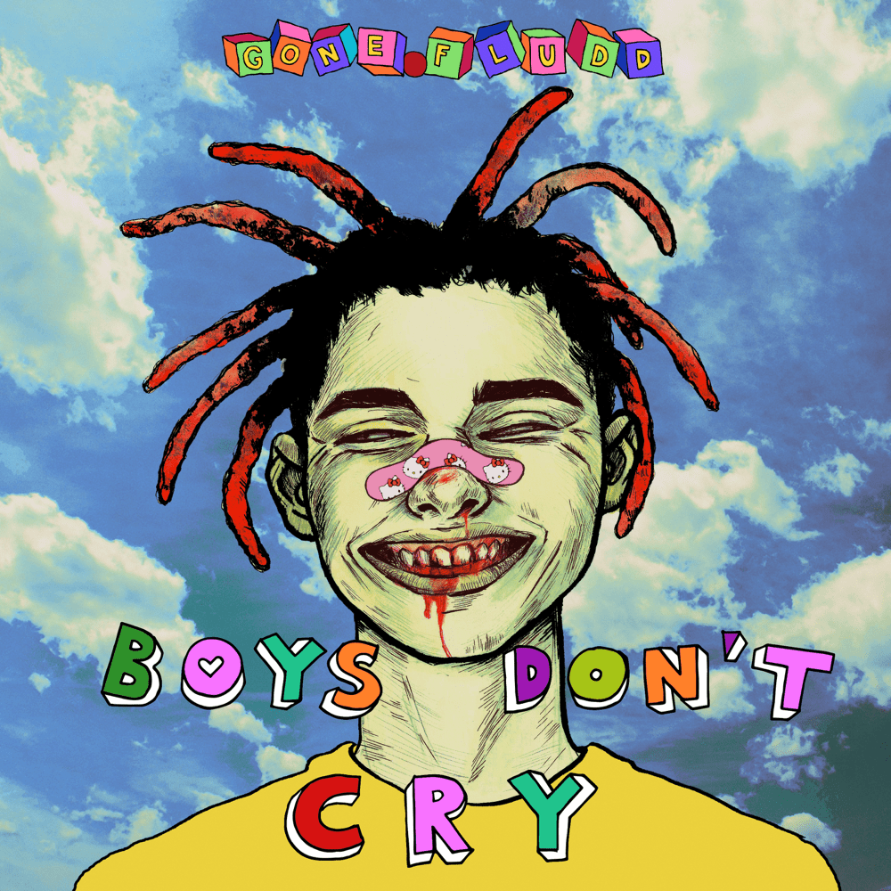 GONE.Fludd BOYS DON&#039;T CRY cover artwork