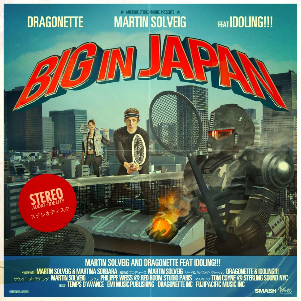 Martin Solveig & Dragonette ft. featuring Idoling!!! Big in Japan cover artwork