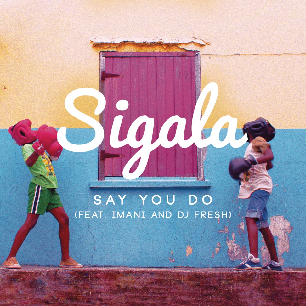 Sigala featuring Imani Williams & DJ Fresh — Say You Do cover artwork
