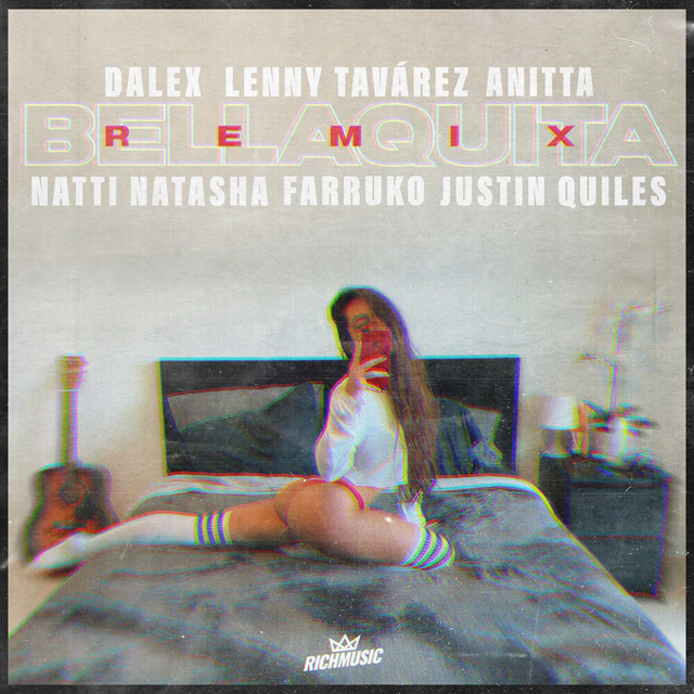 Dalex, Lenny Tavárez, Anitta, Natti Natasha, Farruko, & Justin Quiles Bellaquita (Remix) cover artwork