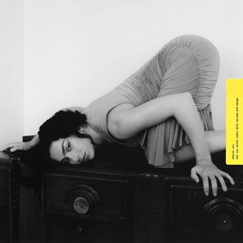 Charli XCX featuring Skream & Benga — the von dutch remix cover artwork