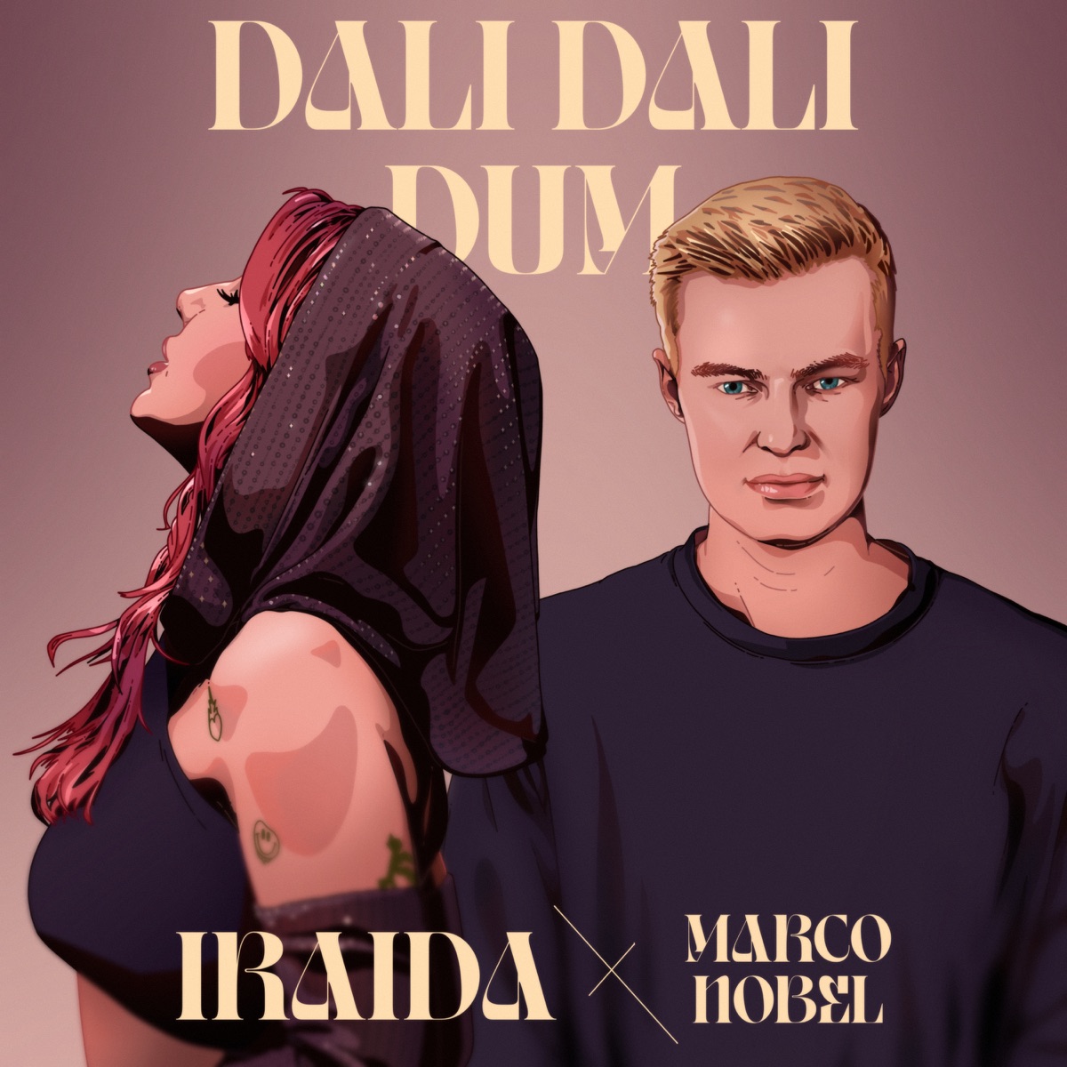 Marco Nobel & IRAIDA Dali Dali Dum cover artwork