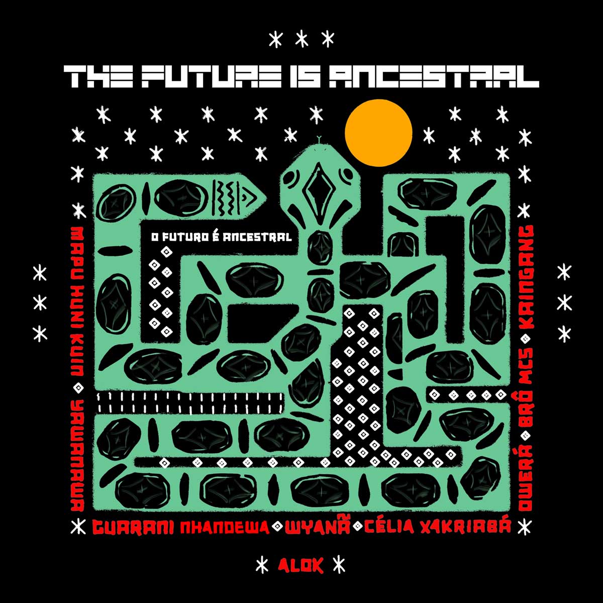 Alok THE FUTURE IS ANCESTRAL cover artwork