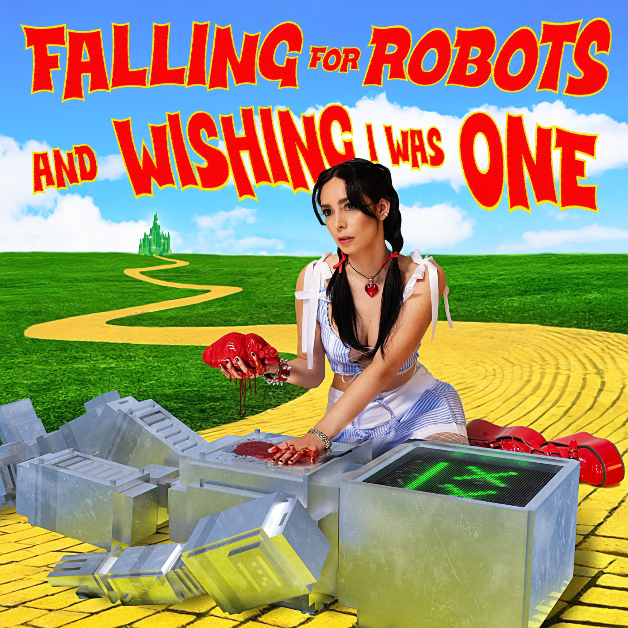 LØLØ falling for robots and wishing i was one cover artwork