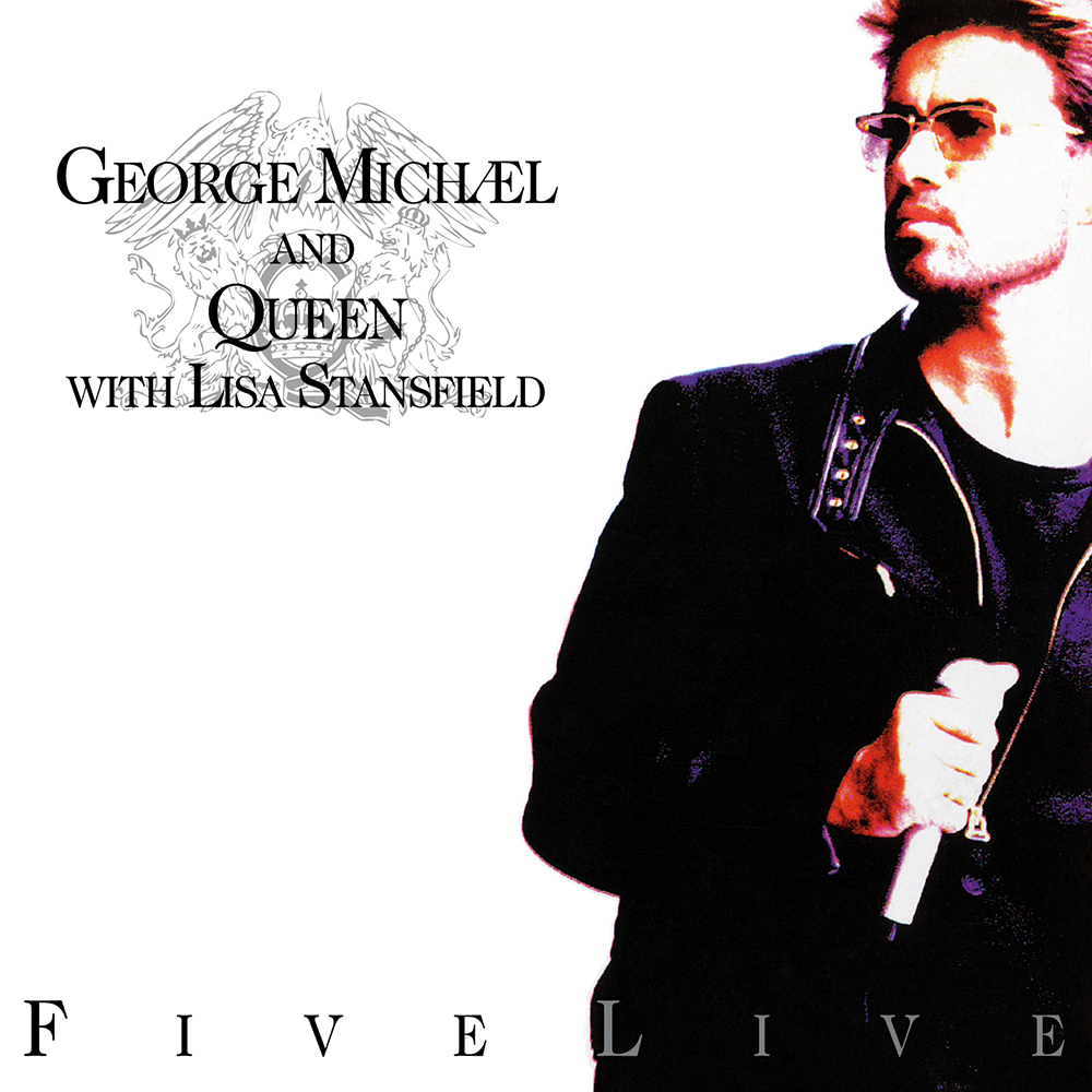 George Michael, Queen, & Lisa Stansfield Five Live cover artwork