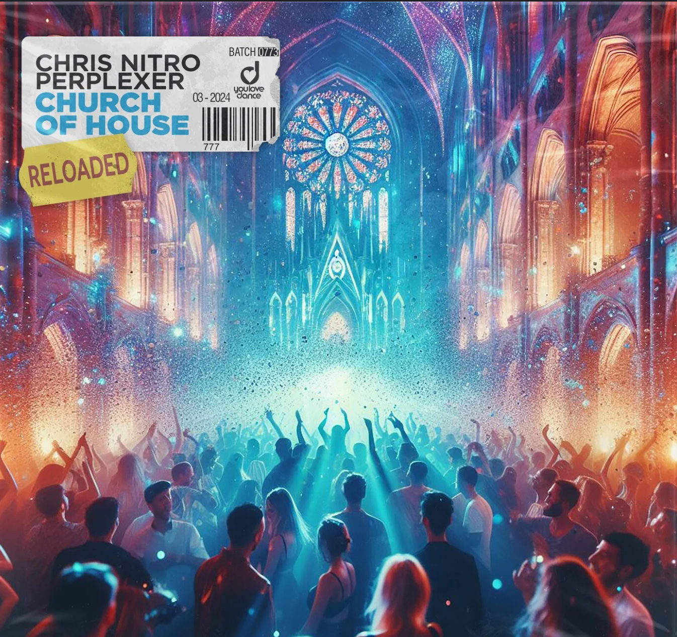 Chris Nitro ft. featuring Perplexer Church of House (Reloaded) cover artwork