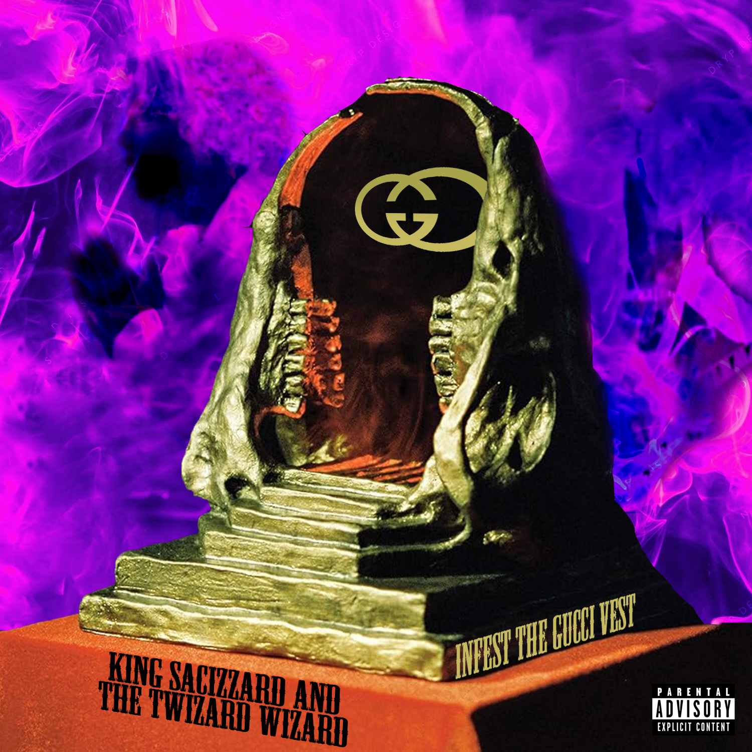 Lil Sac & Twisted Wizard Infest The Gucci Vest cover artwork