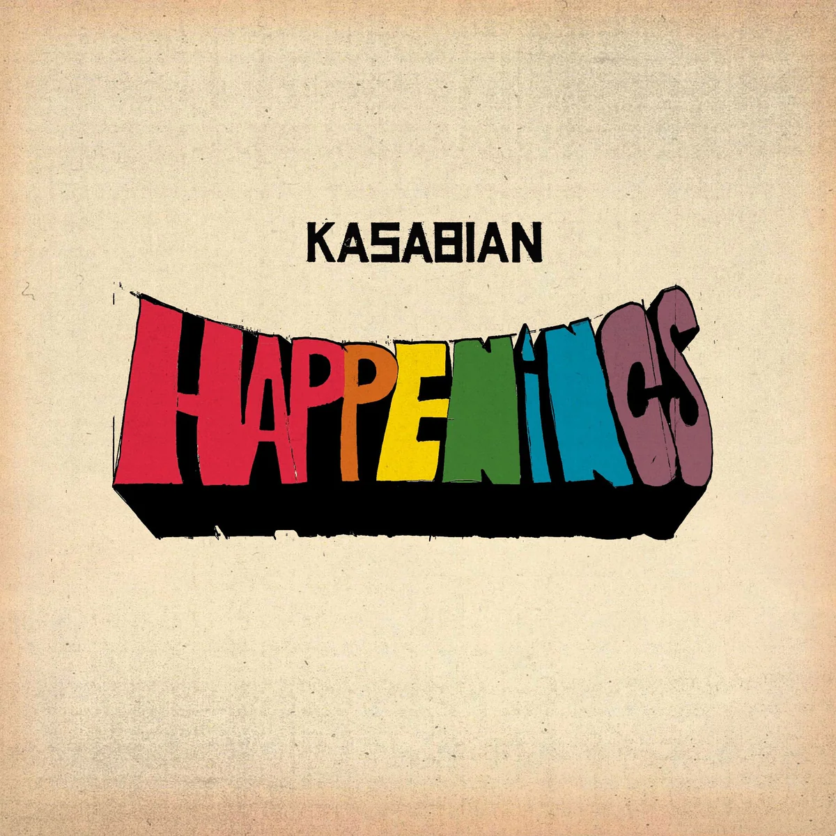 Kasabian Happenings cover artwork