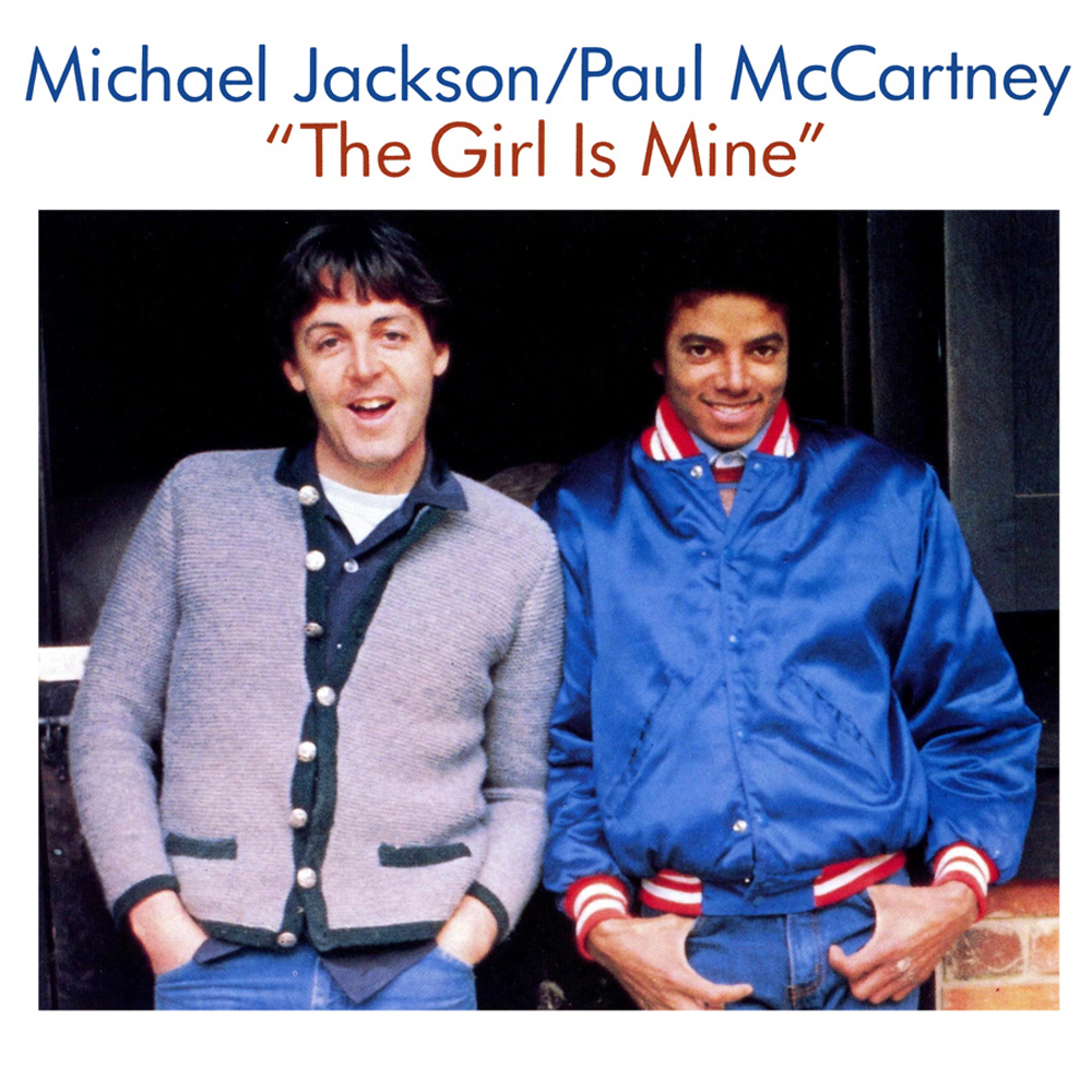 Michael Jackson & Paul McCartney The Girl Is Mine cover artwork