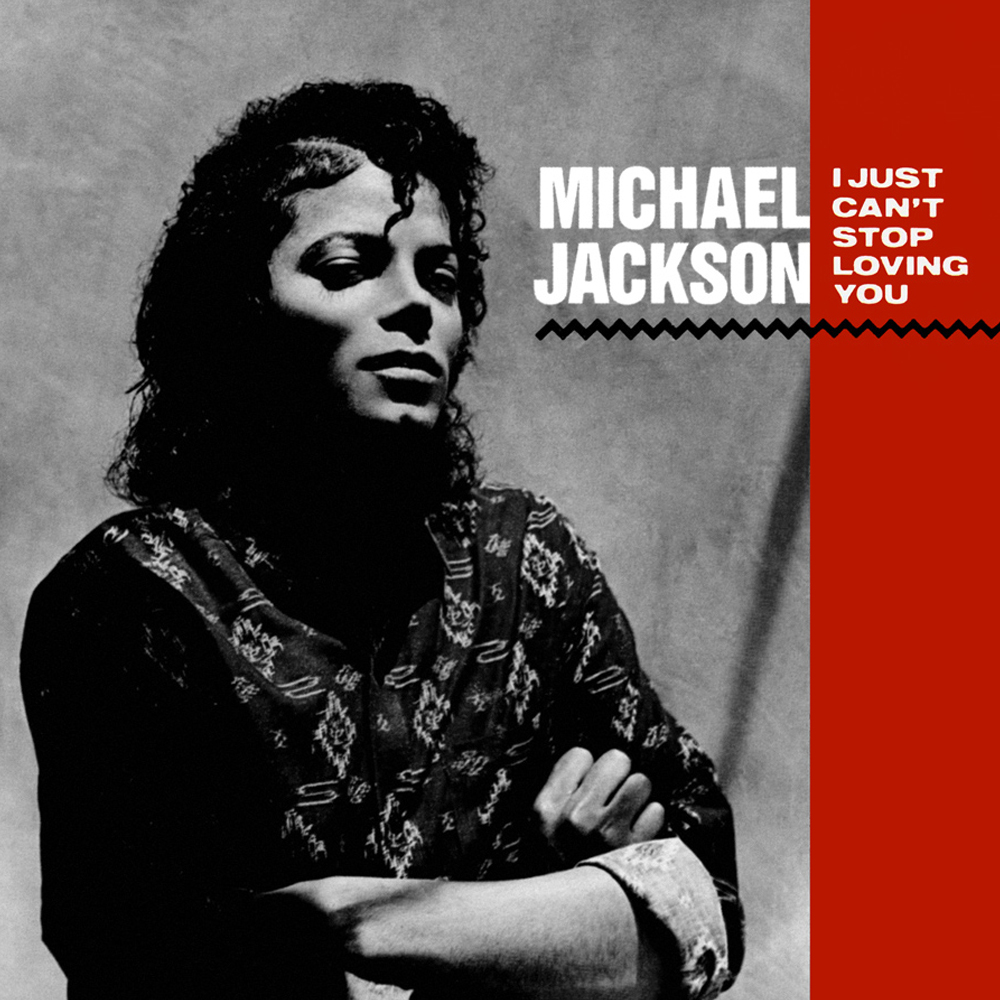 Michael Jackson featuring Siedah Garrett — I Just Can&#039;t Stop Loving You cover artwork