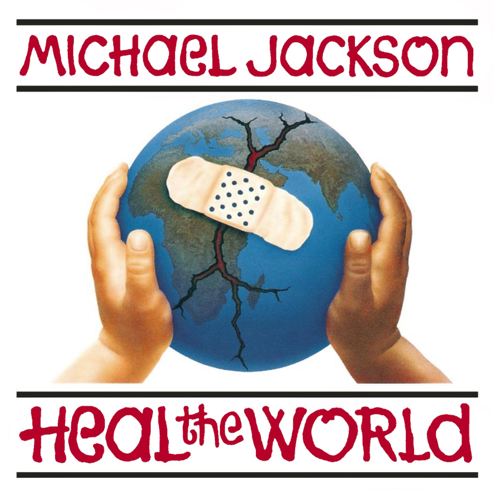 Michael Jackson Heal the World cover artwork