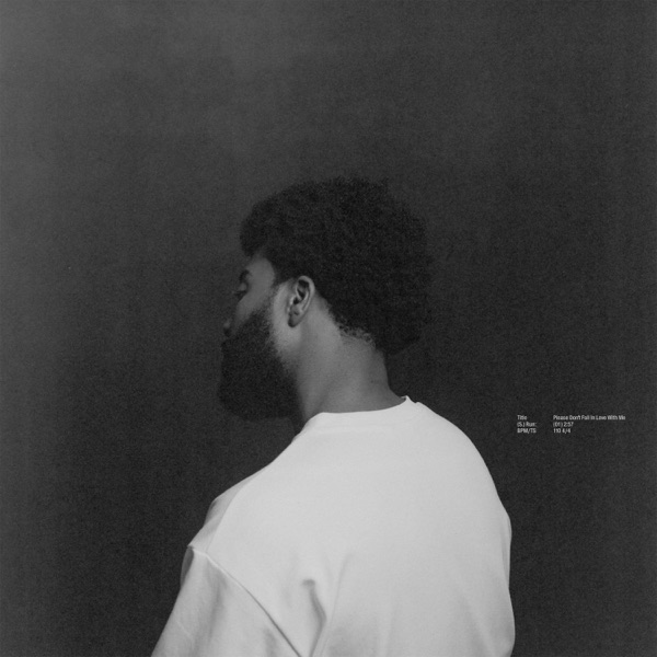 Khalid Please Don&#039;t Fall In Love With Me cover artwork
