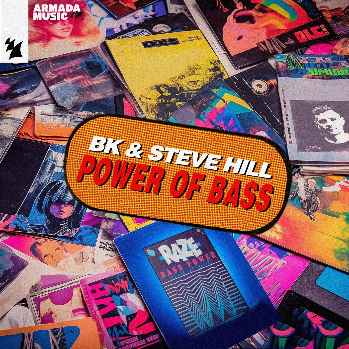 BK & Steve Hill — Power Of Bass cover artwork