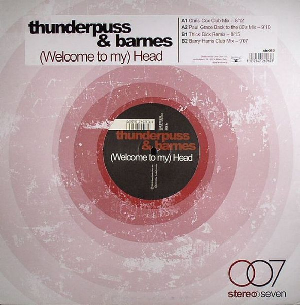 Thunderpuss & Barnes — Head cover artwork
