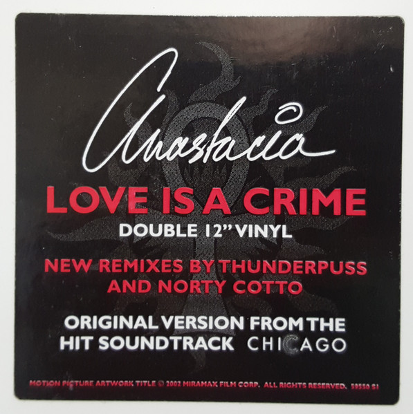 Anastacia — Love Is A Crime (Thunderpuss Remix) cover artwork