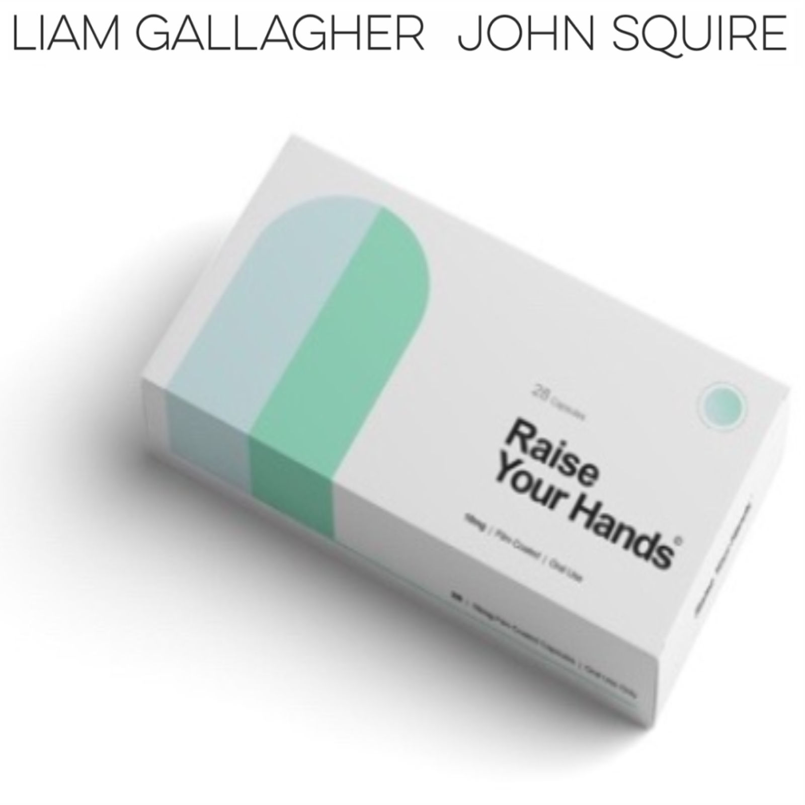 Liam Gallagher & John Squire Raise Your Hands cover artwork