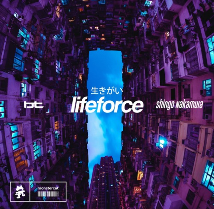 BT & Shingo Nakamura — Lifeforce cover artwork