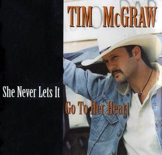 Tim McGraw — She Never Lets It Go to Her Heart cover artwork
