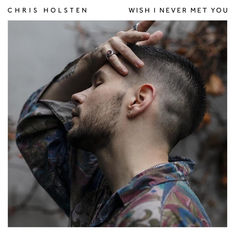 Chris Holsten Wish I Never Met You cover artwork