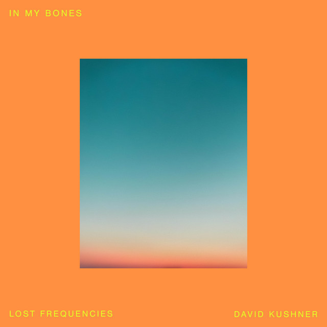 Lost Frequencies & David Kushner — In My Bones cover artwork